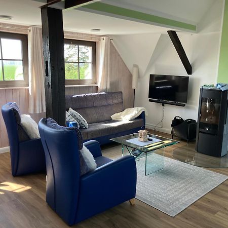 Grosse 4 Sterne Ferienwohnung Beim Boddenstrand Sundhagen-Niederhof Buitenkant foto