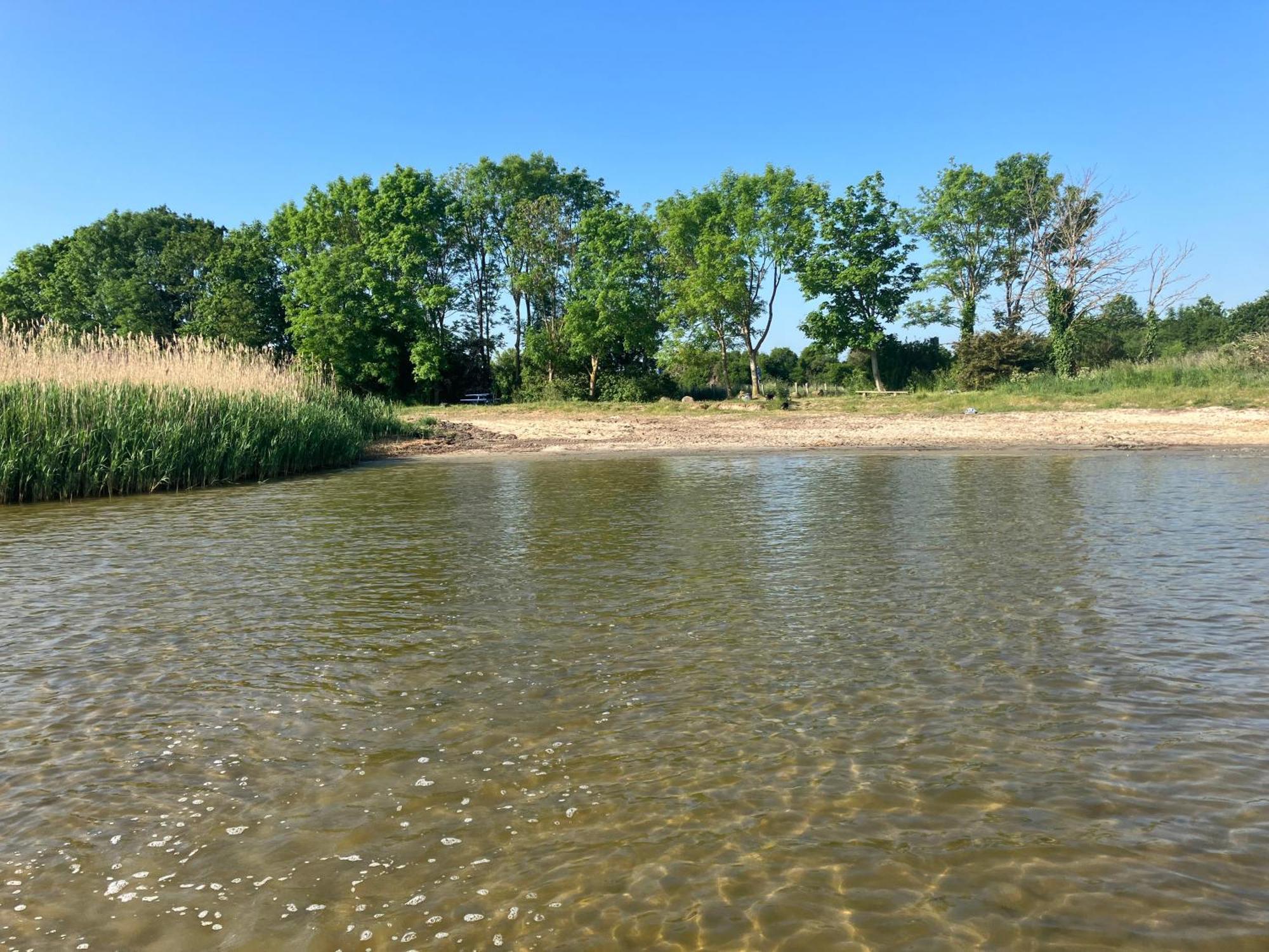 Grosse 4 Sterne Ferienwohnung Beim Boddenstrand Sundhagen-Niederhof Buitenkant foto