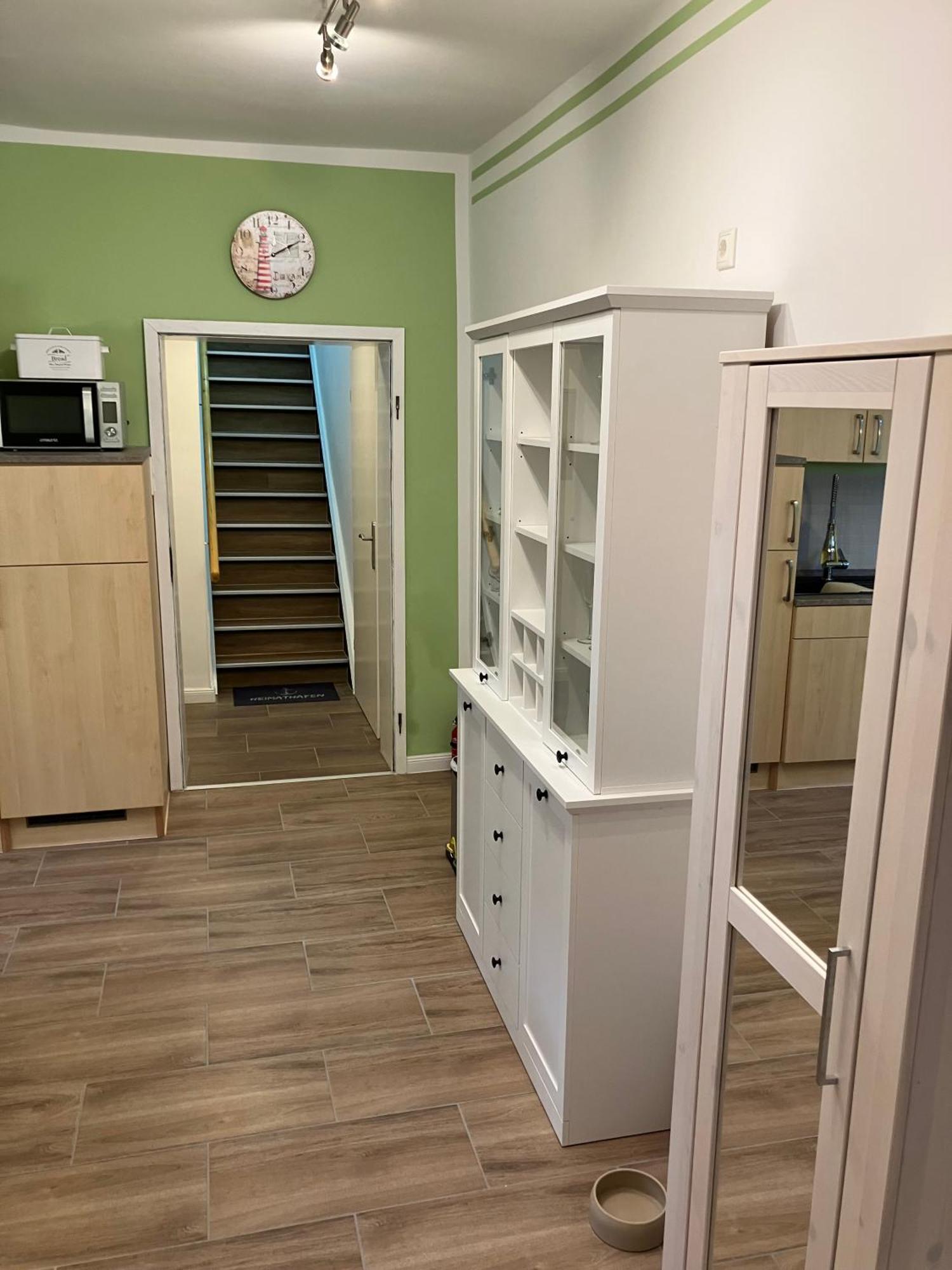 Grosse 4 Sterne Ferienwohnung Beim Boddenstrand Sundhagen-Niederhof Buitenkant foto